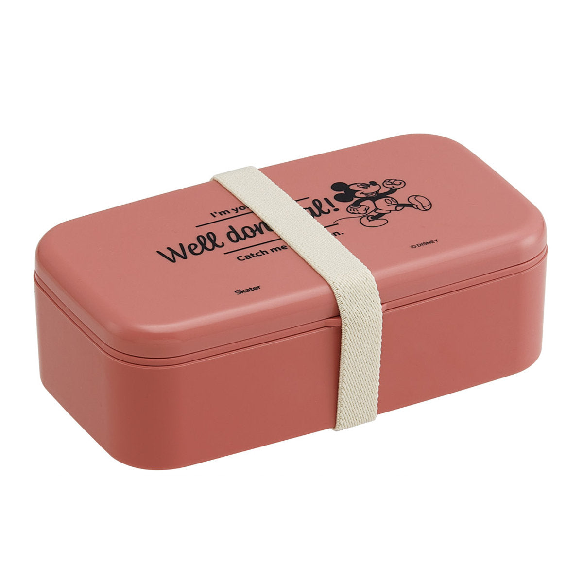 弁当箱 1段 600ml 箸付ランチボックス ミッキーマウス – ハウジー