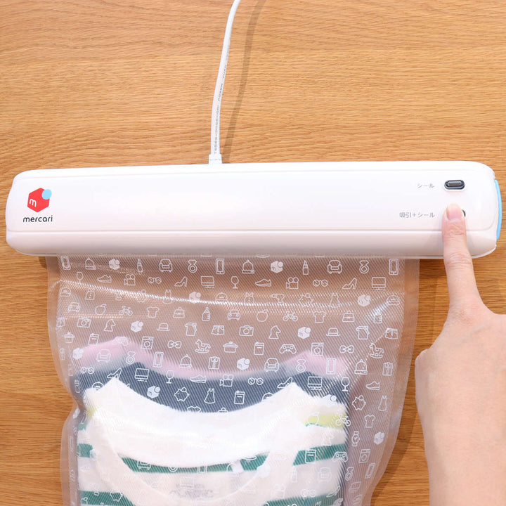 圧縮衣類用圧縮シーラーメルカリ梱包
