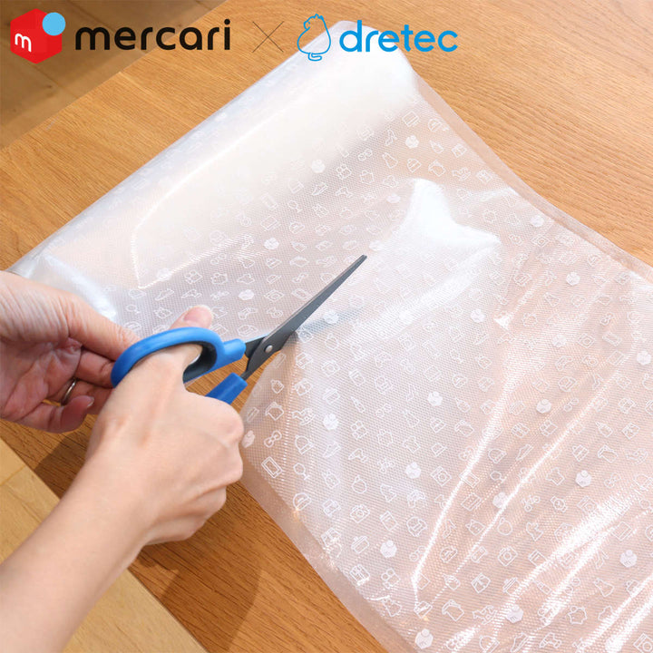 圧縮袋衣類圧縮用ロールフィルムメルカリ梱包