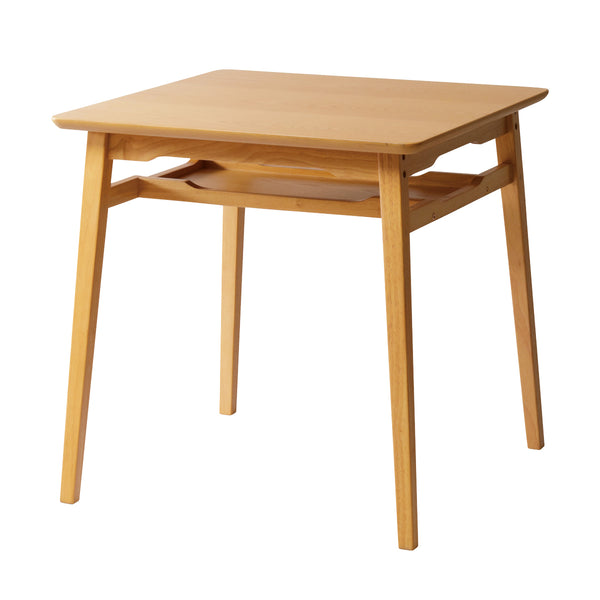 ダイニングテーブル幅70cm棚付ライラ