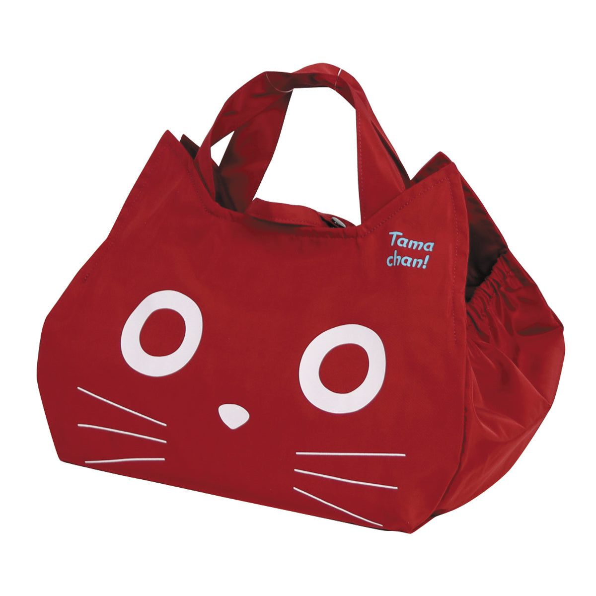 エコバッグ たまちゃん フェイス コンビニバッグ マチあり ダイカット