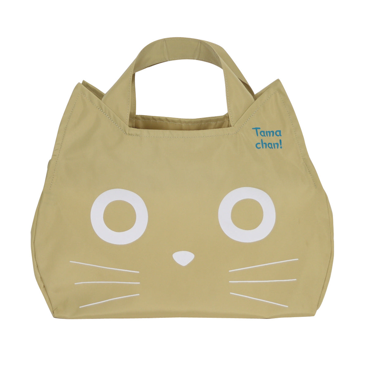 エコバッグ たまちゃん フェイス コンビニバッグ マチあり ダイカット