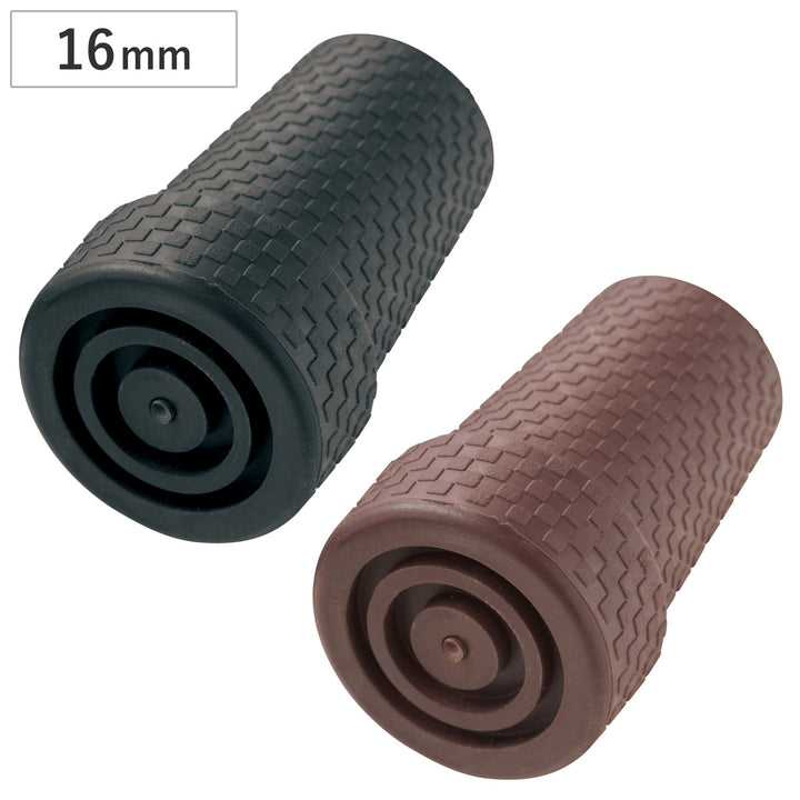 先ゴム交換用杖先ゴム格子柄16mm