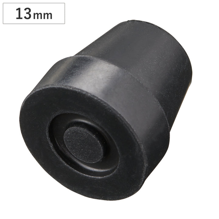 交換用杖先ゴムポケットステッキ用13mm黒