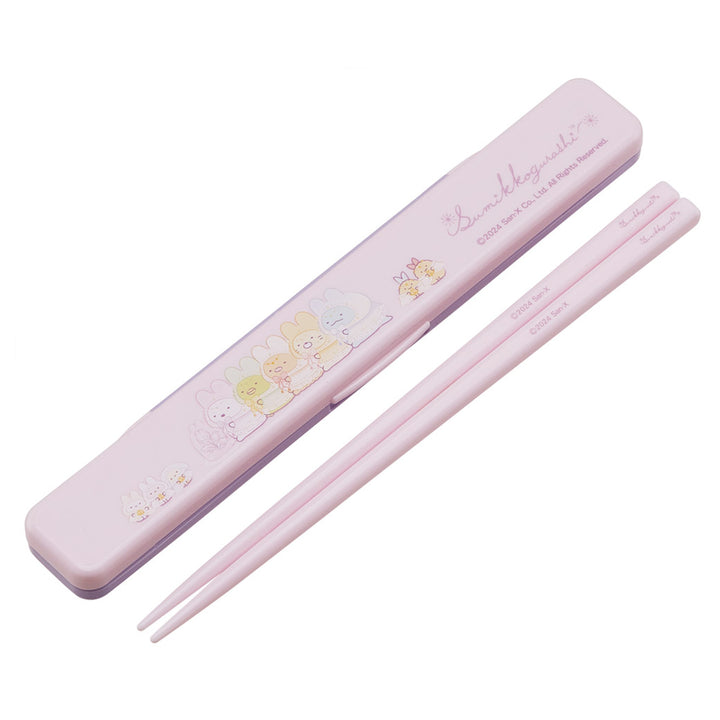 箸箱セット抗菌音の鳴らない箸箱セットすみっコぐらしおまじない