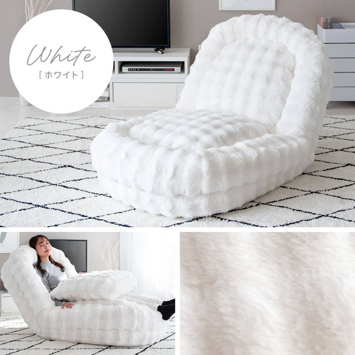 座椅子1人用大判サイズ3wayリクライニング18段階ふわとろソファベッドFoure