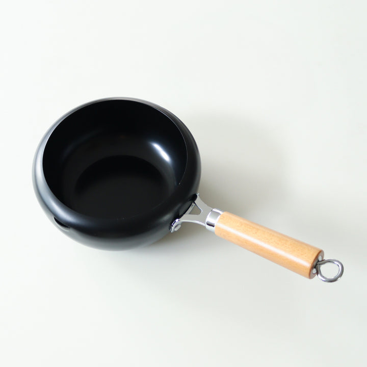 片手天ぷら鍋20cmIH対応ラルス油はねしにくい揚げ鍋