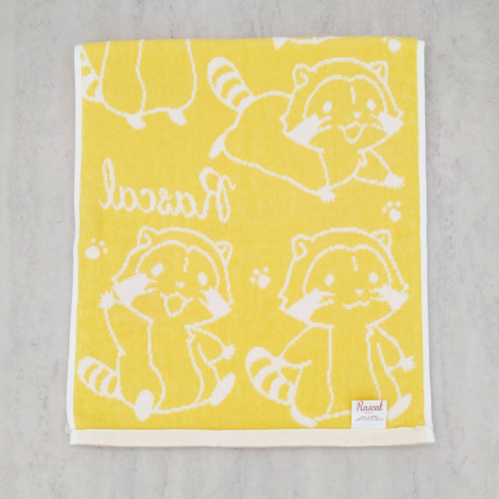 フェイスタオル絵本キャラクター無撚糸34×80cm