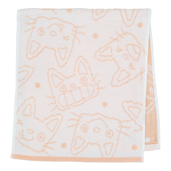 フェイスタオル絵本キャラクター無撚糸34×80cm