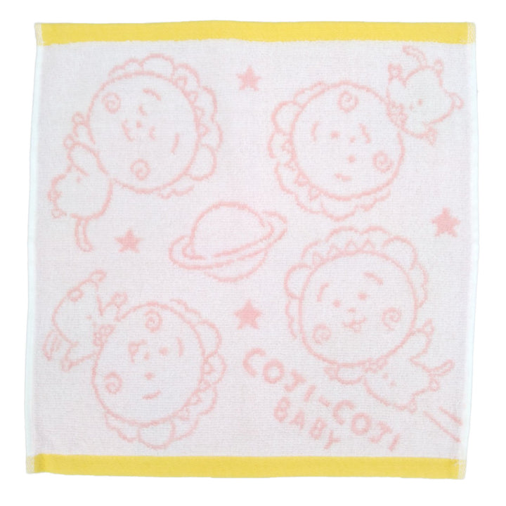 ハンドタオル絵本キャラクター無撚糸34×35cm