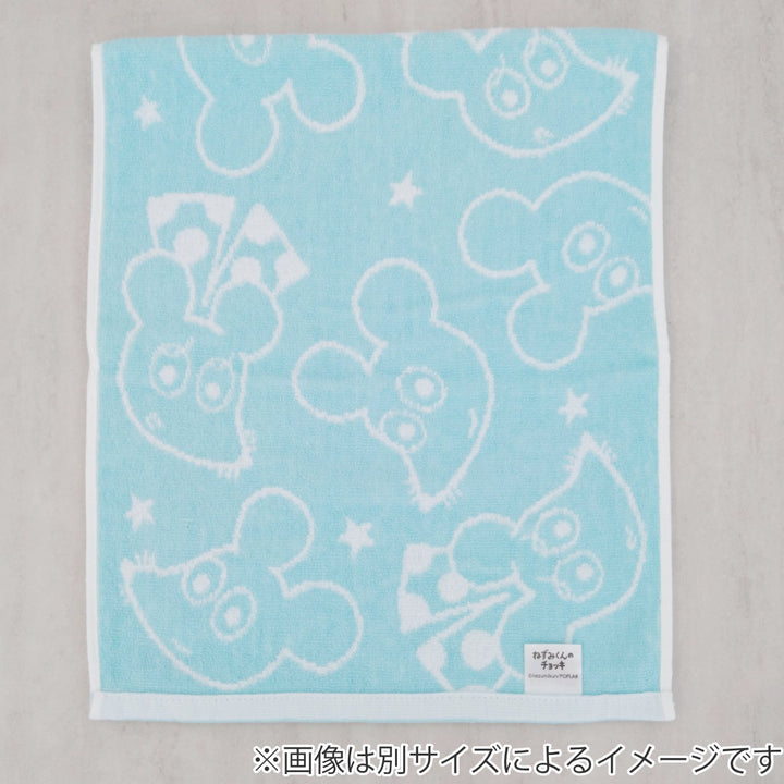 ハンドタオル絵本キャラクター無撚糸34×35cm