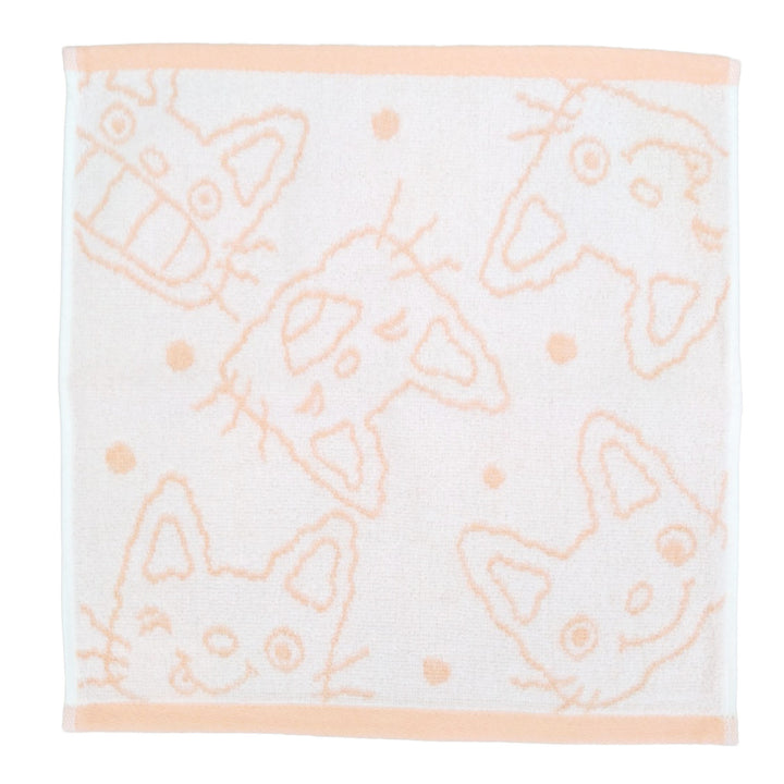 ハンドタオル絵本キャラクター無撚糸34×35cm