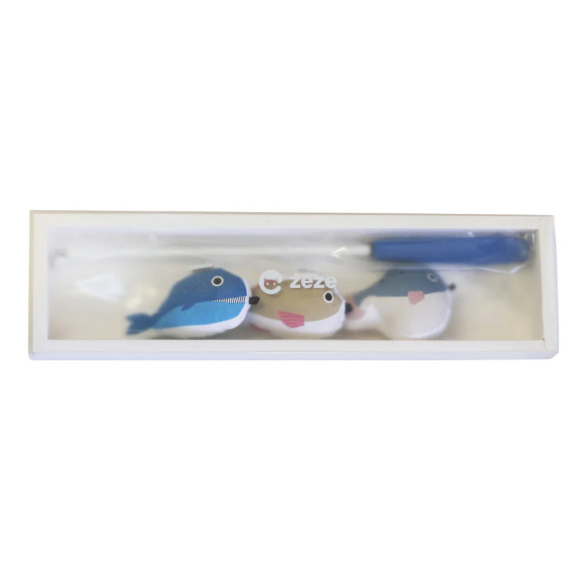 猫じゃらし 魚 Fishing Retractable Cat PlayingRod ZEZE – ハウジー