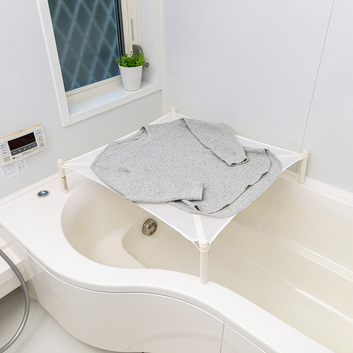 セーター干しネット平置き平干し