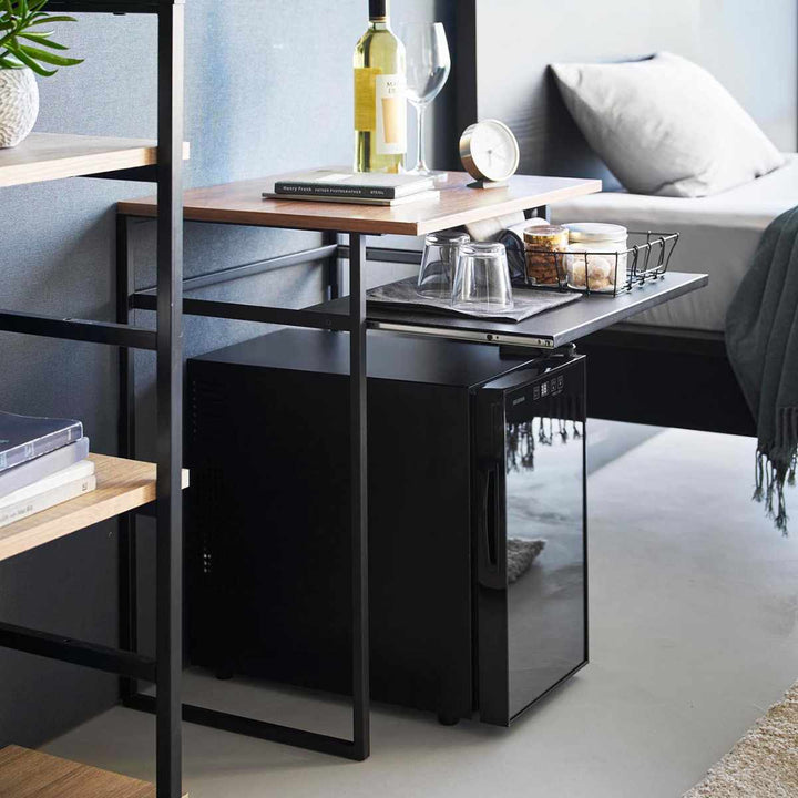 山崎実業tower引き出し付き冷蔵庫上ラックタワー45L用