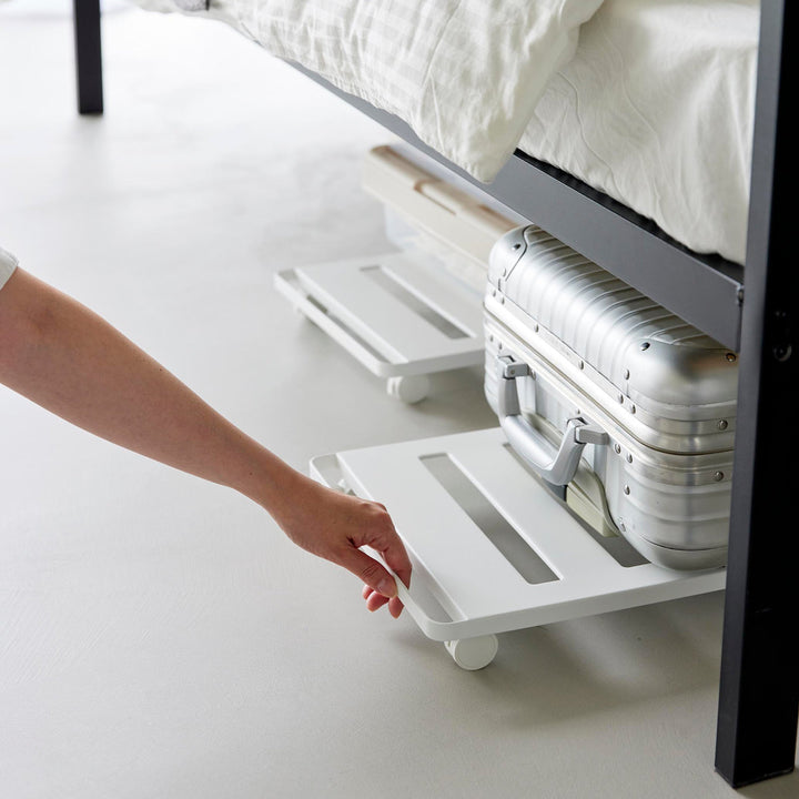 山崎実業tower押入れ収納ロング台車タワー