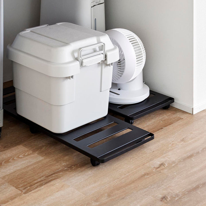 山崎実業tower押入れ収納ロング台車タワー