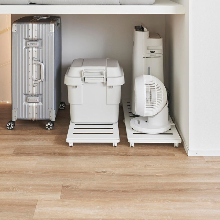 山崎実業tower押入れ収納ロング台車タワー