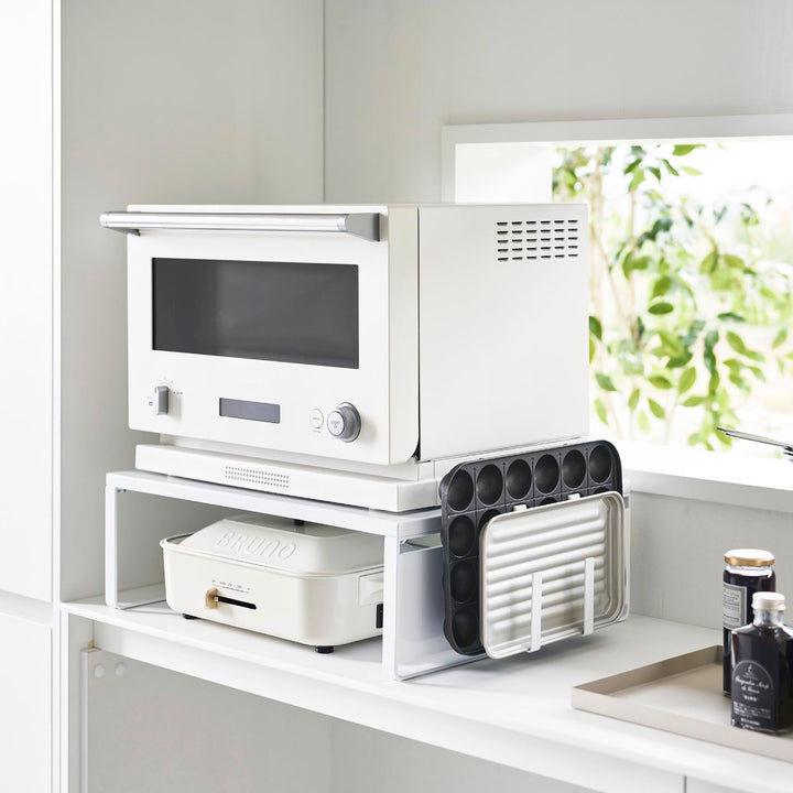 山崎実業towerオーブンレンジラックタワー