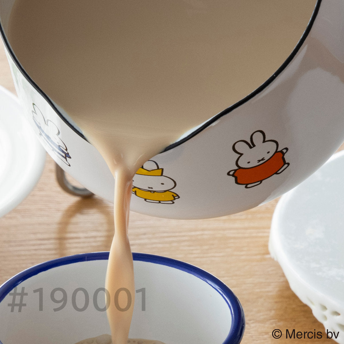 ミルクパン 12cm ガス火専用 ミッフィー70周年 富士ホーロー Honey