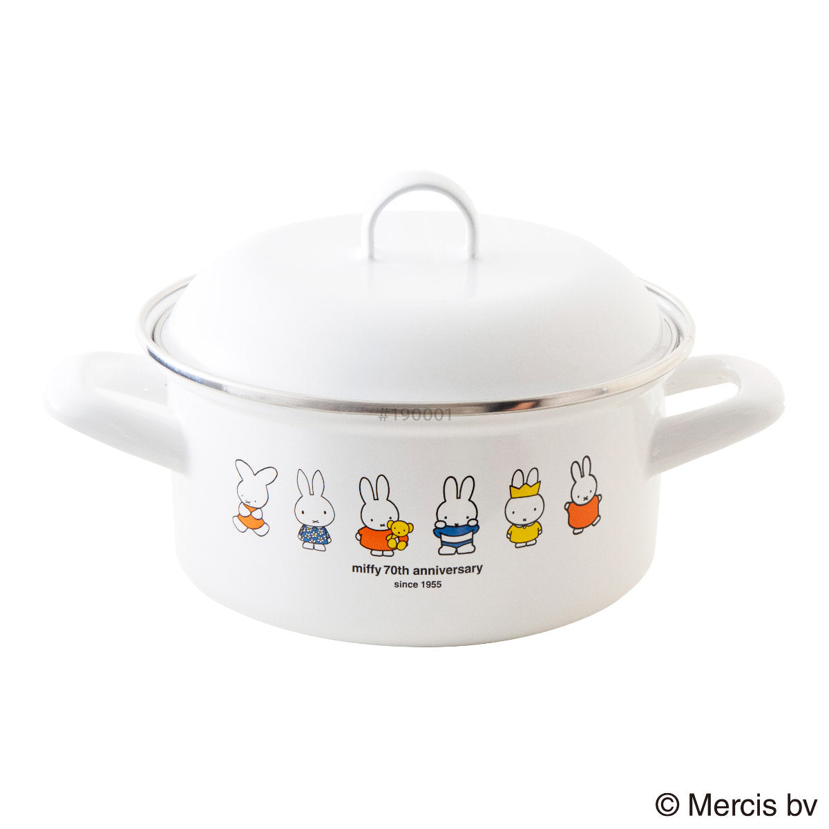 キャセロール 15cm IH対応 ミッフィー70周年 富士ホーロー Honey Ware