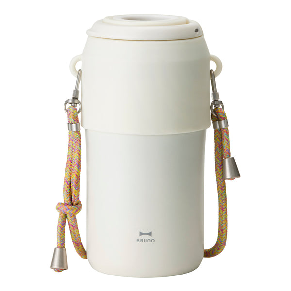 BRUNOステンレスペットボトルホルダー500ml650ml用ストラップ付きペットボトルクーラー