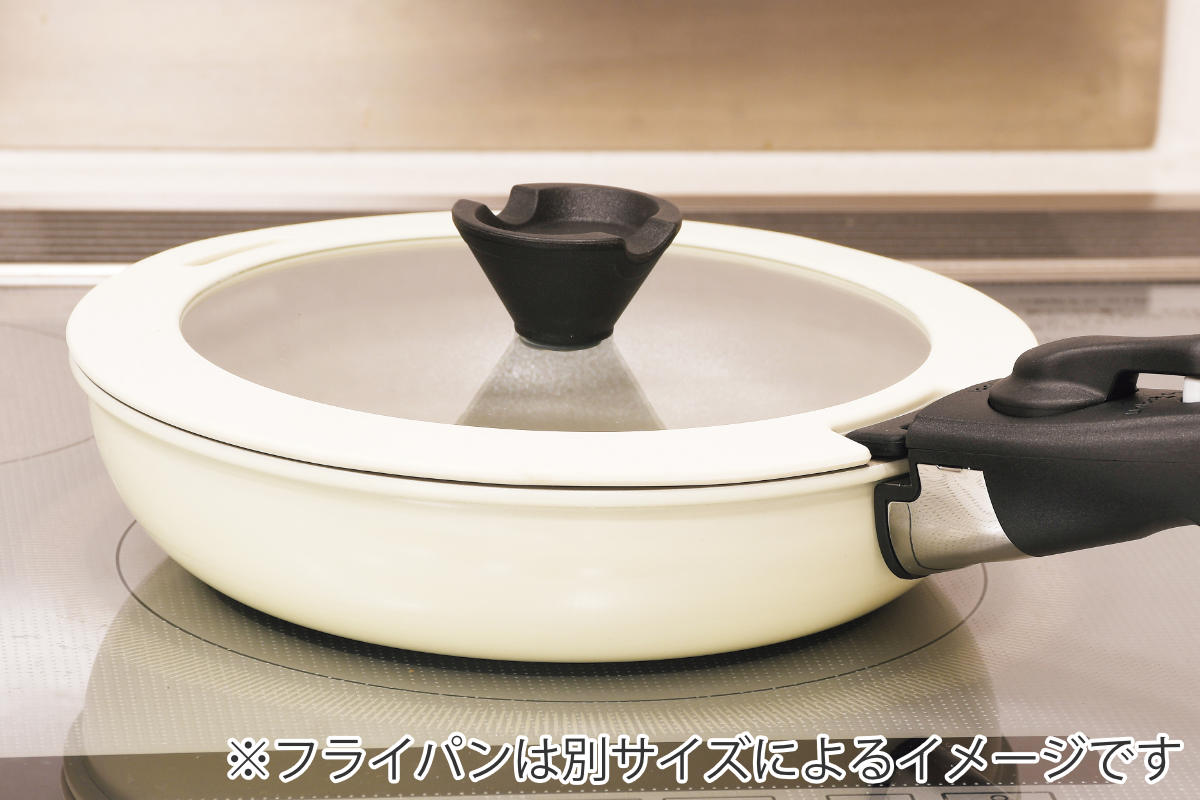 フライパン 鍋 6点セット IH対応 トルティーノ 取っ手が取れるクック