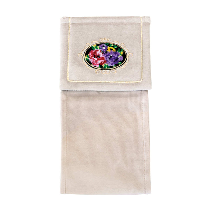 ペーパーホルダーカバーシェニールロゼ