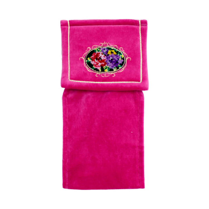 ペーパーホルダーカバーシェニールロゼ