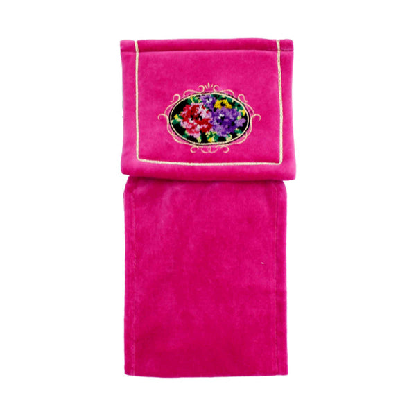 ペーパーホルダーカバーシェニールロゼ