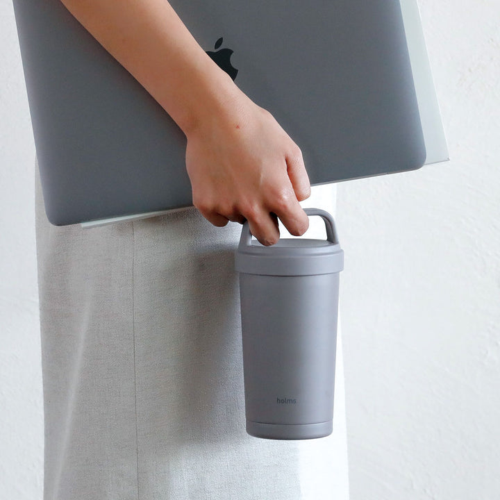 水筒370mlholmsハンドル付きタンブラー