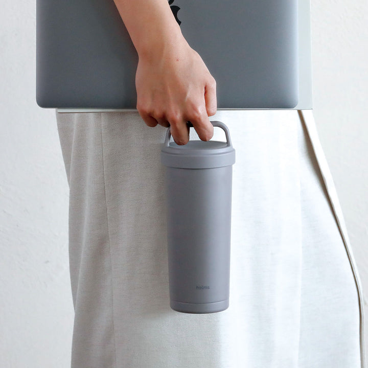 水筒500mlholmsハンドル付きタンブラー