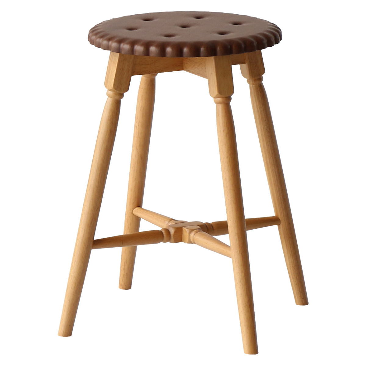 スワットスツールＢ スツール ビスケット 座面高45.5cm 木製 – ハウジー