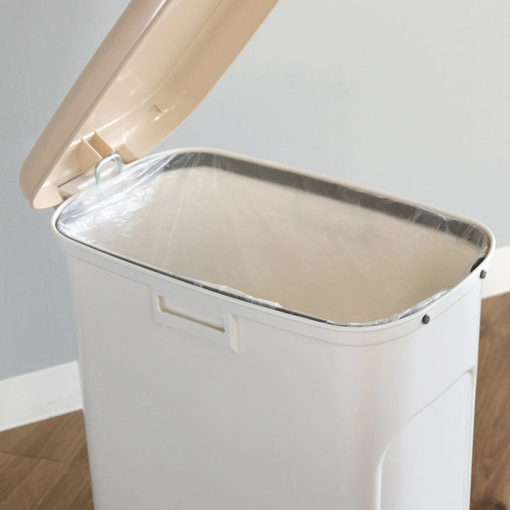 ゴミ箱21.5Lペダルペールサイドポケット付き