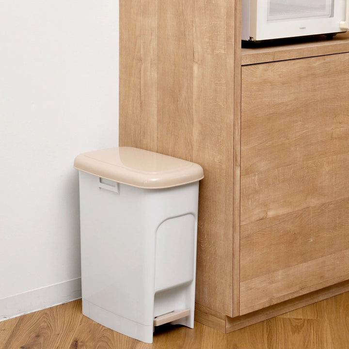 ゴミ箱21.5Lペダルペールサイドポケット付き