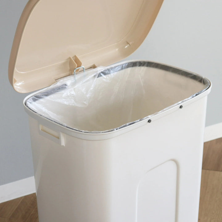ゴミ箱26.8Lペダルペールサイドポケット付き