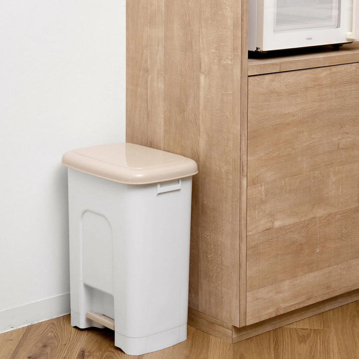 ゴミ箱26.8Lペダルペールサイドポケット付き