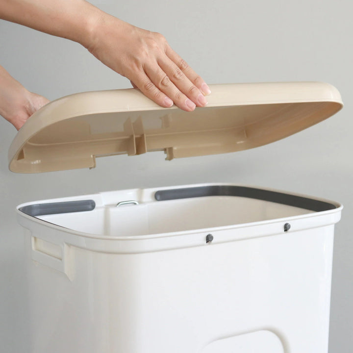 ゴミ箱26.8Lペダルペールサイドポケット付き