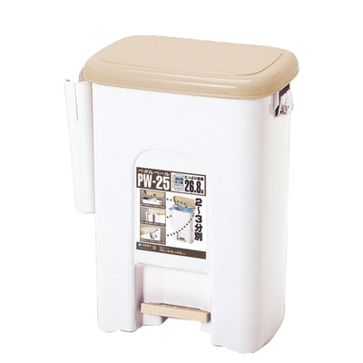 ゴミ箱 26.8L ペダルペール サイドポケット付き