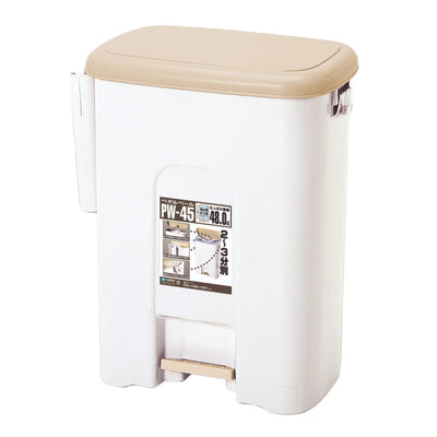 ゴミ箱 48L ペダルペール サイドポケット付き