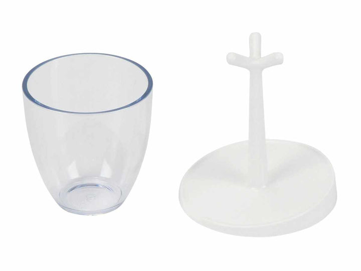 コップクリアリィ水切れスッキリ歯みがきコップ