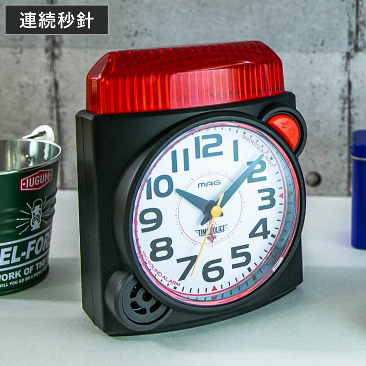 目覚まし時計タイムポリスMAG大音量置き時計ノア精密