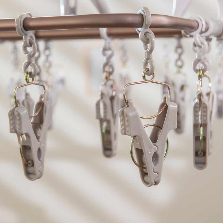 洗濯ハンガーALUMIHANGERアルミランドリーハンガー角ハンガー52ピンチ