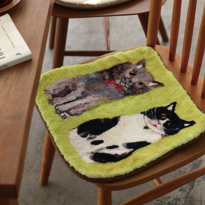 アトリエKOTETSUチェアパッドブレーメンネコ