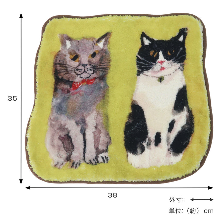 アトリエKOTETSUチェアパッドブレーメンネコ