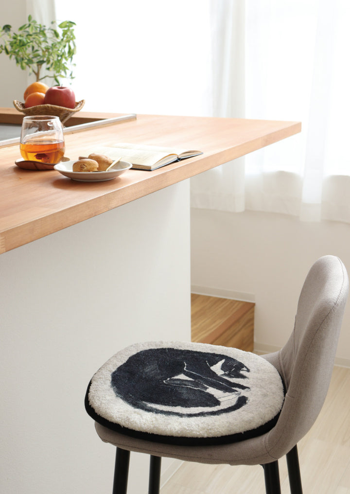 アトリエKOTETSUチェアパッドブレーメンネコ