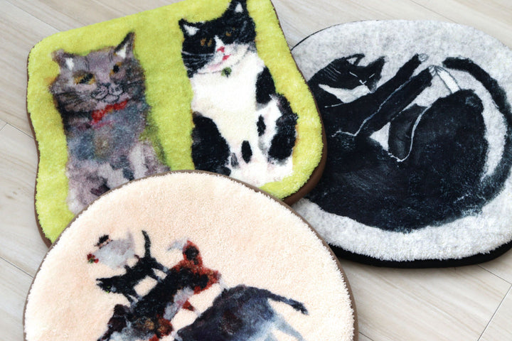 アトリエKOTETSUチェアパッドブレーメンネコ