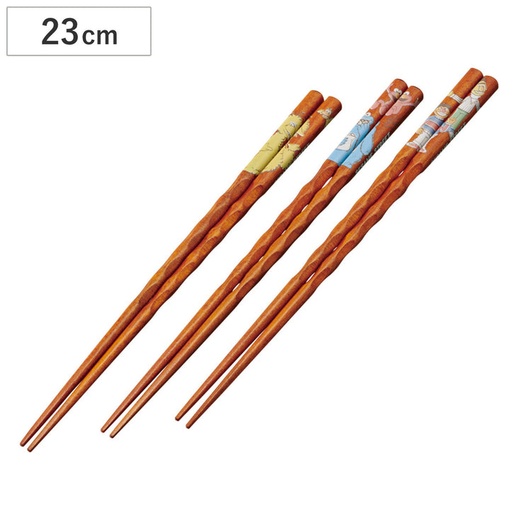 箸23cm持ちやすいお箸セサミレトロ3膳入