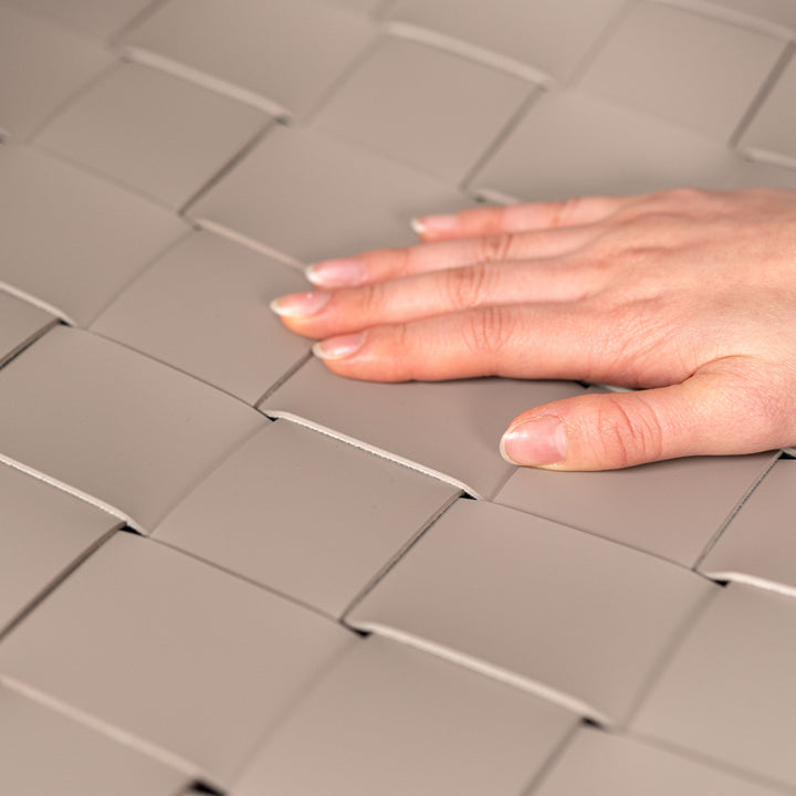 ダイニングチェア座面高45cm編み込み生地