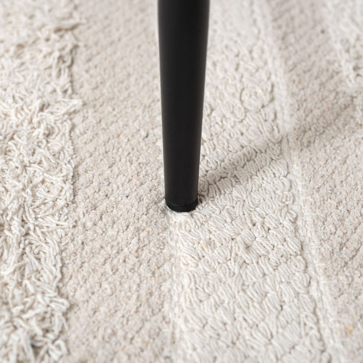 ダイニングチェア座面高45cmハーフアーム